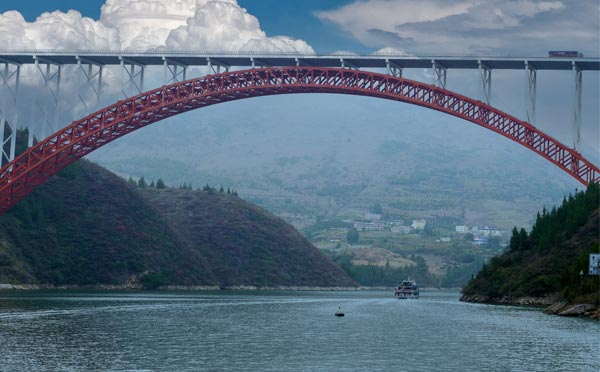 三峽沿途